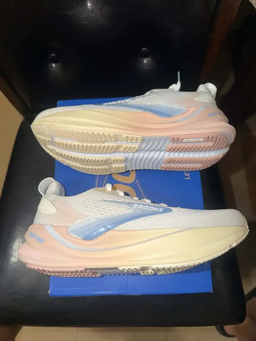 Brooks Ghost Max 4 Women's Running Shoes - Arctic Wolf/Rose/Coconut